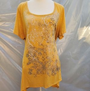 Style & Company sequin top, 2X